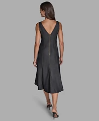 Bcbg Women's Denim Midi Shift Dress