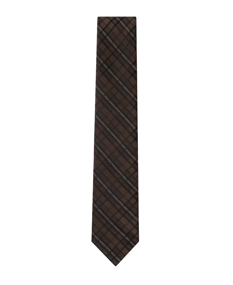 Calvin Klein Men's Addison Plaid Tie