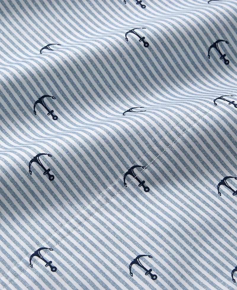 Charter Club 550 Thread Count Printed Cotton 4-Pc. Sheet Set, Full, Exclusively at Macy's