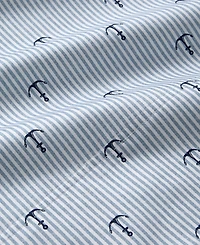 Charter Club 550 Thread Count Printed Cotton 4-Pc. Sheet Set, Full, Exclusively at Macy's