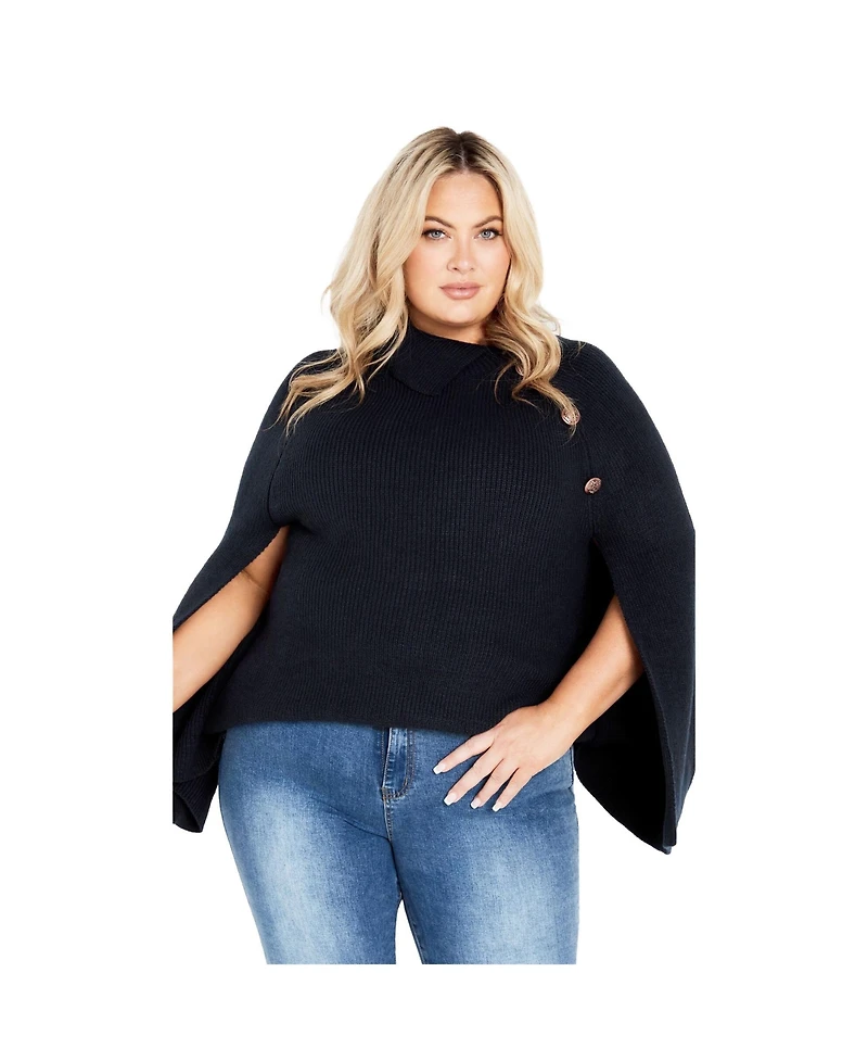 Avenue Women's Dani Button Cape