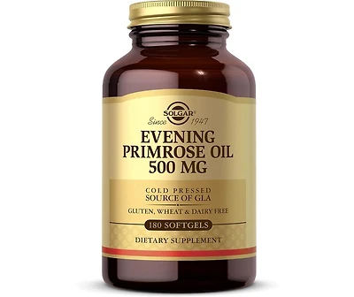 Solgar Evening Primrose Oil ,500 mg ,180 Soft Gels