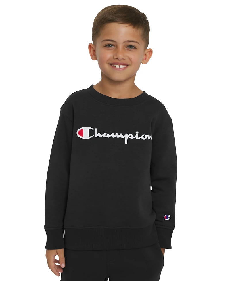 Champion Boys 4-7 Crewneck T-Shirt and Pants, 2-Piece Set