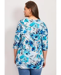 Avenue Women's Lace Up Tee