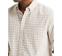 Nautica Men's Plaid Long Sleeve Shirt