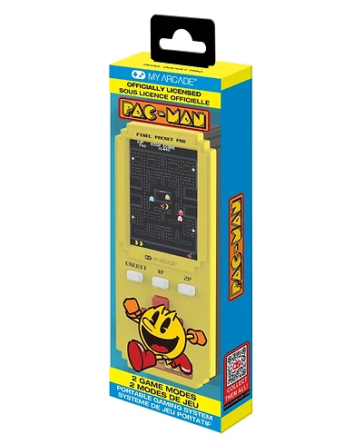 My Arcade Pac-Man Pixel Portable Pocket Gaming System