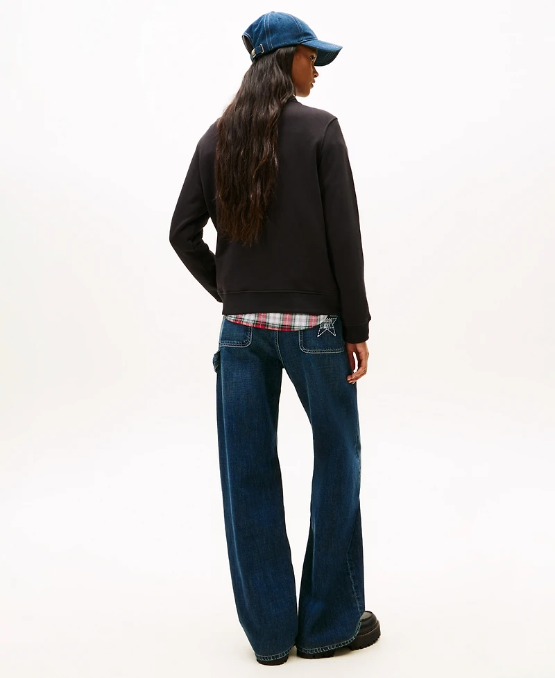 Tommy Jeans Women's Flag Crewneck Sweatshirt