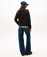 Tommy Jeans Women's Flag Crewneck Sweatshirt