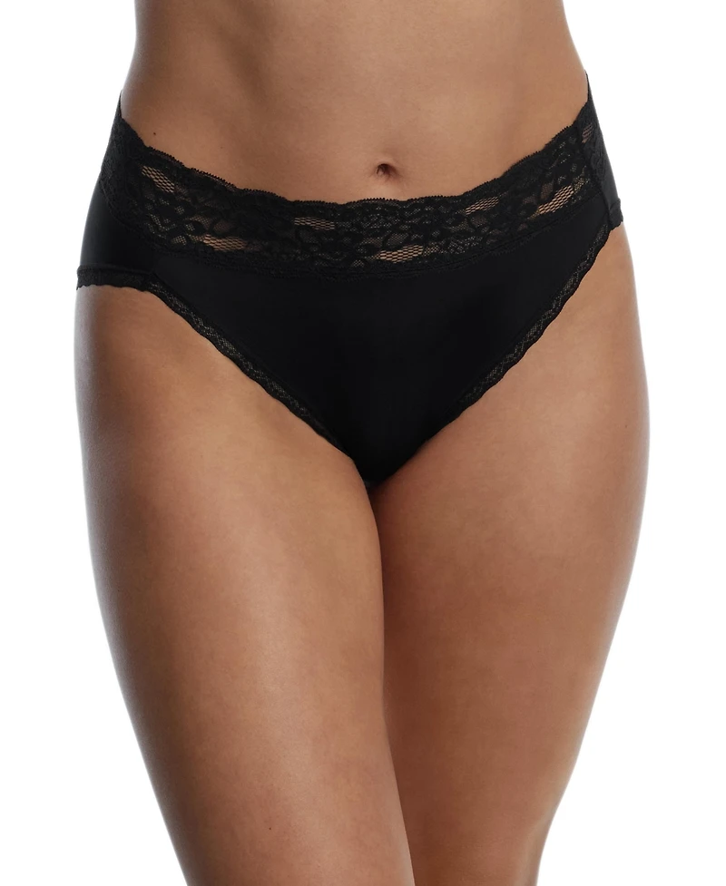 Skarlett Blue Women's Goddess Lace Trim French Cut Brief 2-Pack