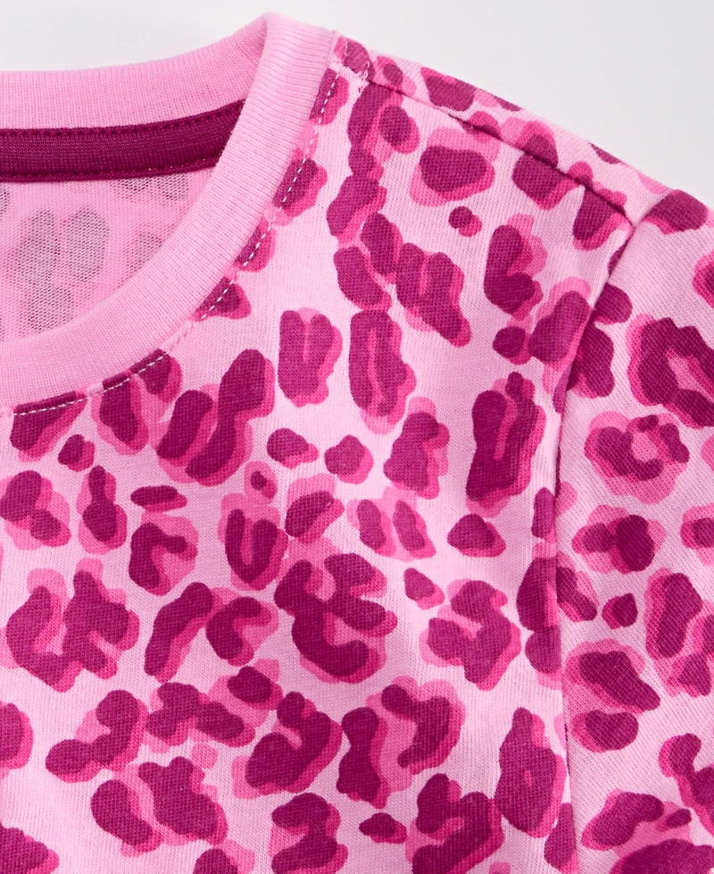 Epic Threads Girls 5-20 Long-Sleeve Leopard-Print T-Shirt, Macy's Exclusive
