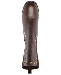 Arezzo Women's Rony Mid Block Heel Booties