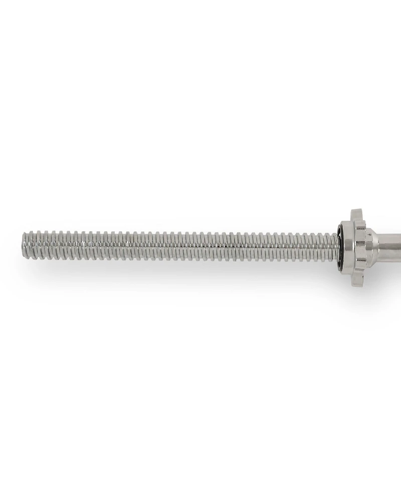 Sunny Health & Fitness 60" Standard Barbell with Star-lock collars, 300 lbs weight capacity