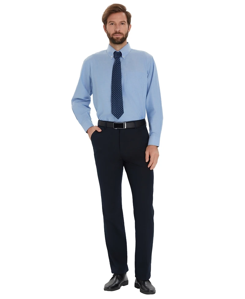 Club Room Men's Oxford Solid Dress Shirt, Macy's Exclusive