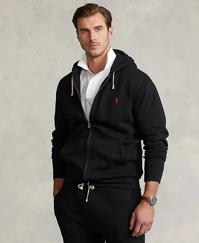 Polo Ralph Lauren Men's Big & Tall Full-Zip Signature Fleece Hoodie