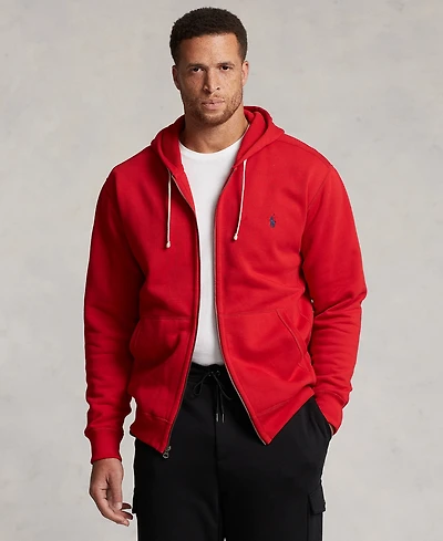 Polo Ralph Lauren Men's Big & Tall Full-Zip Signature Fleece Hoodie