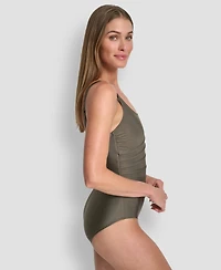 Dkny Women's One-Piece Starburst Swimsuit
