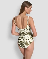 Dkny Womens O Ring Twist Front Tankini Top Bottoms