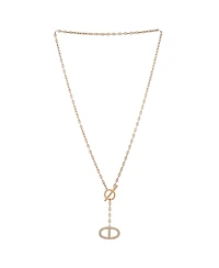Pre-Owned Hermes Chaine d'Ancre Contour Pendant Necklace