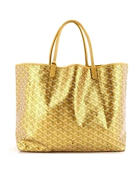 Pre-Owned Goyard Gm Saint Louis Tote Precious Metals Coated Canvas