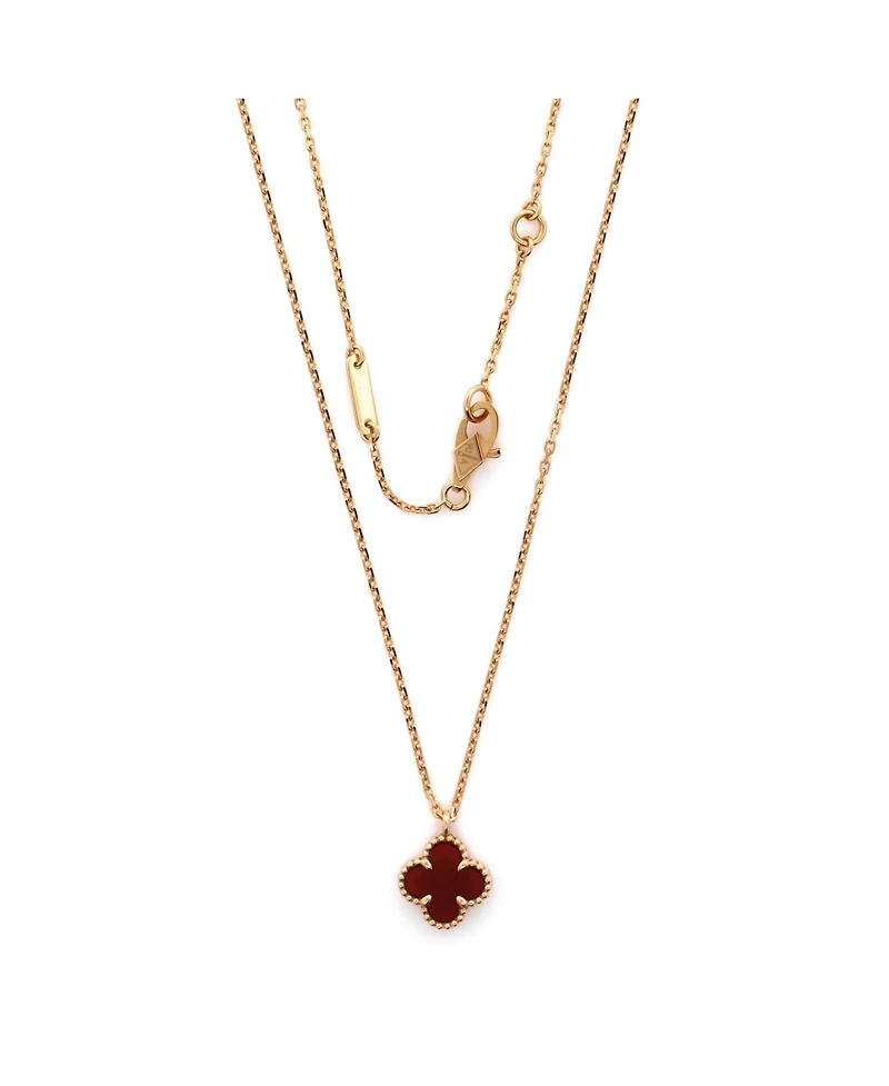 Pre-Owned Van Cleef & Arpels Sweet Alhambra Pendant Necklace