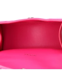 Pre-Owned Balenciaga Xs Hourglass Top Handle Bag Leather