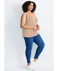 Avenue Women's Plus Basic Layering Tank