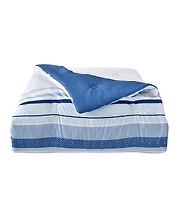 Royal Court Carson Multi-Stripe 3-Pc. Comforter Set, Full/Queen