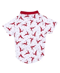 Leveret Big Dog Cotton Pajama Reindeer