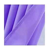 Olivia Gray Gilbert Solid Single Grommet Curtain Panel Pair