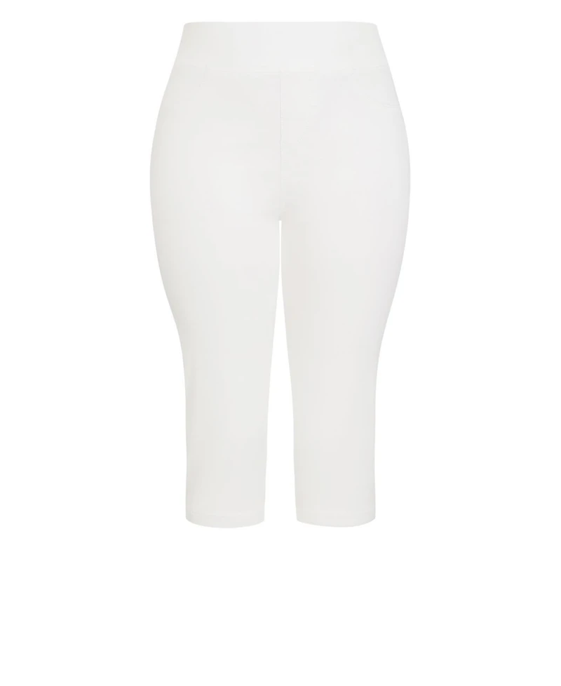 Avenue Women's Butter Denim Pull On Crop Jean