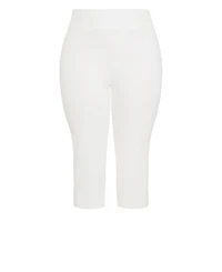 Avenue Women's Butter Denim Pull On Crop Jean