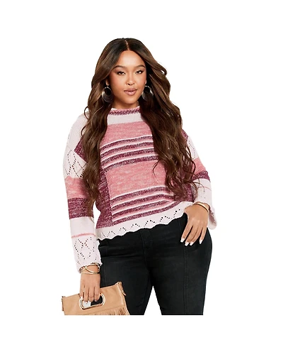 Avenue Women's Plus Elissa Sweater