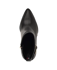 Tommy Hilfiger Women's Miriaha High Block Heel Dress Booties