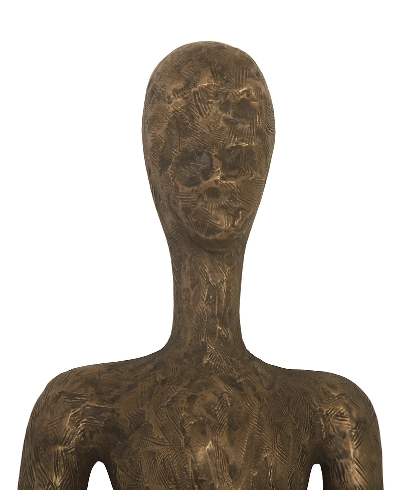 Phillips Collection Lottie Bronze Resin Wall Sculpture