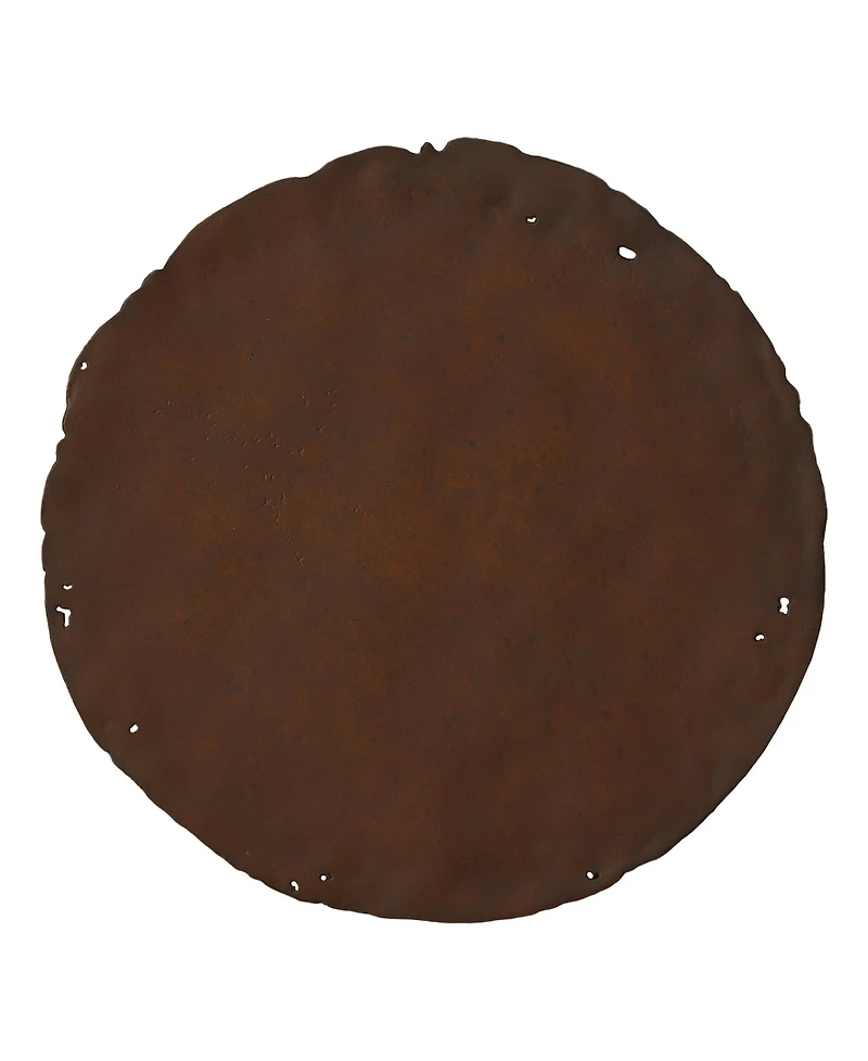 Phillips Collection Cast Oil Drums Rust Wall Discs, Set of 4