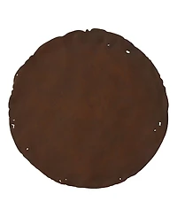 Phillips Collection Cast Oil Drums Rust Wall Discs, Set of 4