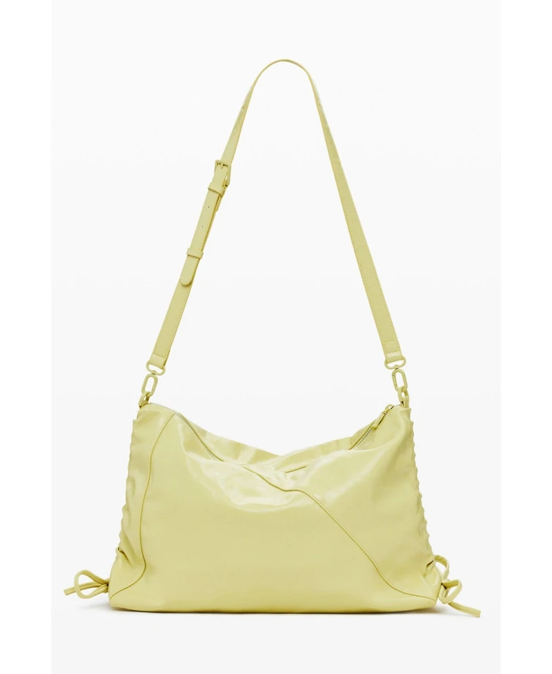 Desigual Women's Medium shiny bow bag