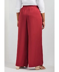 Avenue Women's Plus Allure Wide Leg Pant
