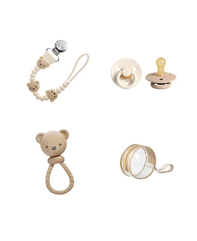Itzy Ritzy Baby Beary Sweet Starter Set Teething & Feeding