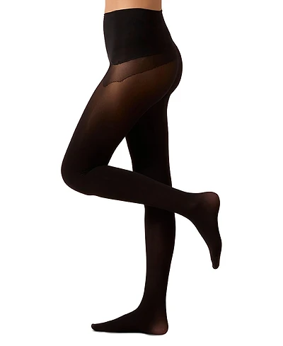 MeMoi Women's Perfectly Opaque Seamless Top 60 Denier Tights