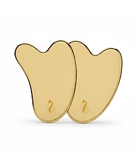 7E Wellness MyoLift Kansa Facial Gua Sha Tools, 2-Pc. Set