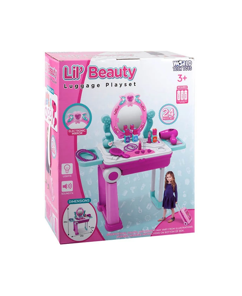 World Tech Toys Lil Beauty Mobile Suitcase Playset