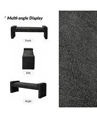 Hulala Home Modern Roland Upholstered Bench