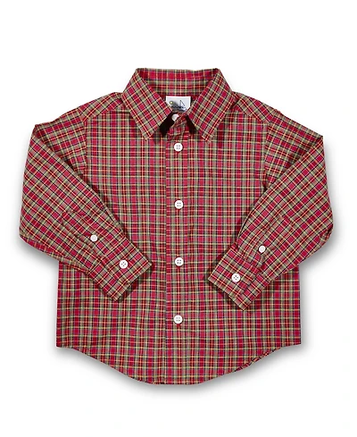 Florence Eiseman Baby Boys Plaid Button Down Shirt