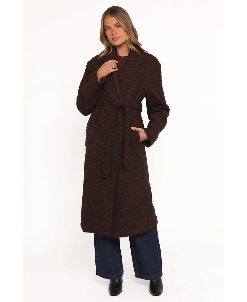 Petal and Pup Women's Goodie Shearling Coat