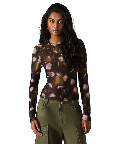 Steve Madden Women's Lilianna Long-Sleeve Top