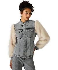 Steve Madden Women's Parker Collared Jacket