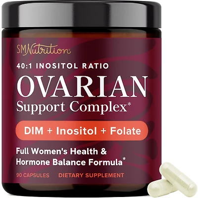 SMNutrition Inositol+Dim+Folate Capsules, 90ct