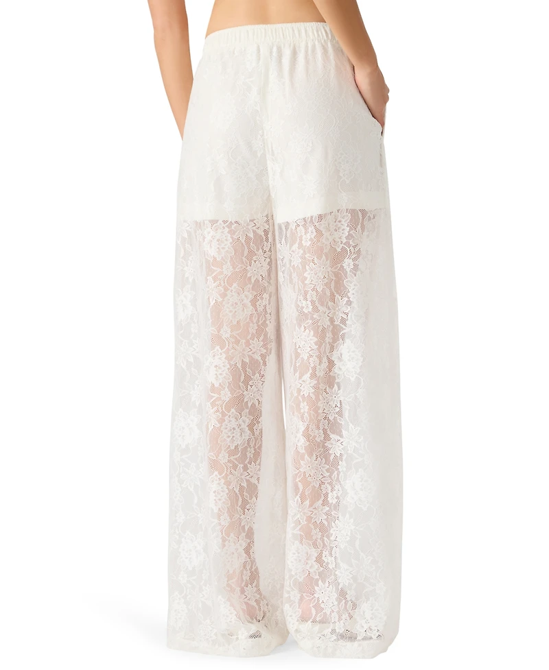 Steve Madden Women's Sedona Loose-Fit Mid-Rise Pants