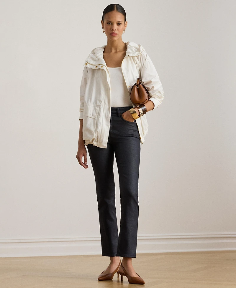 Lauren Ralph Women's Hooded Windbreaker Jacket